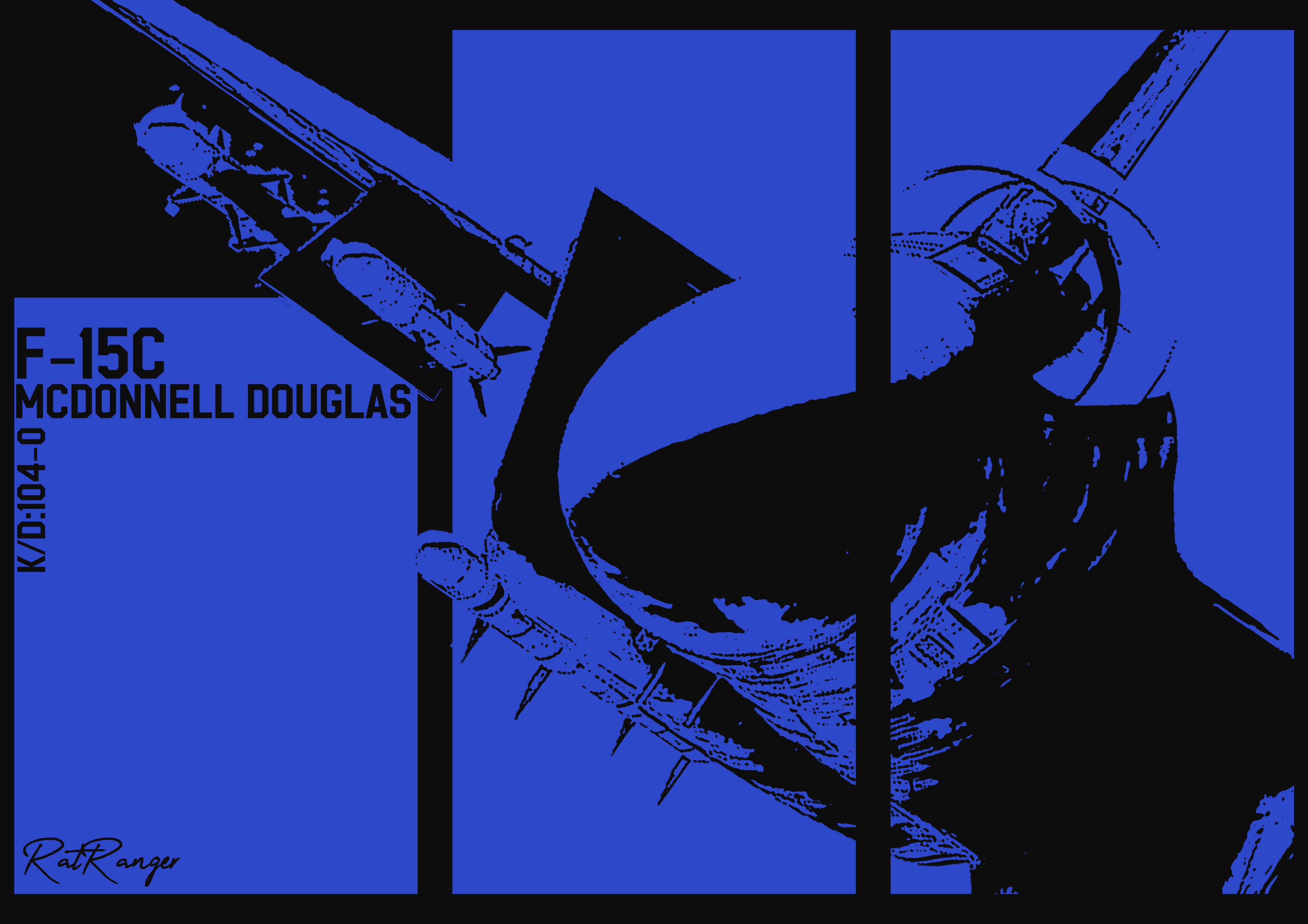 F-15C "Pop Art" Poster