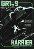 Harrier "Jump Jet" Retro Portrait